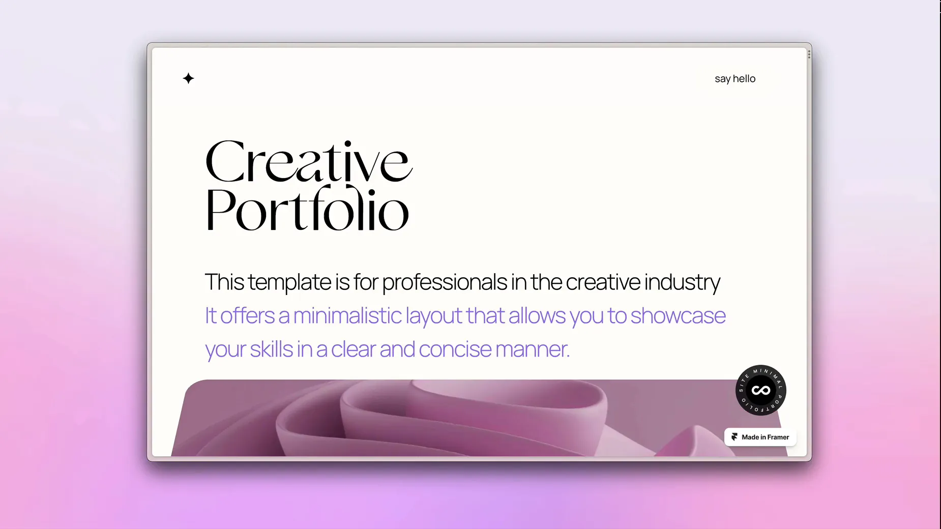 Best Framer Templates Built for Real Creators